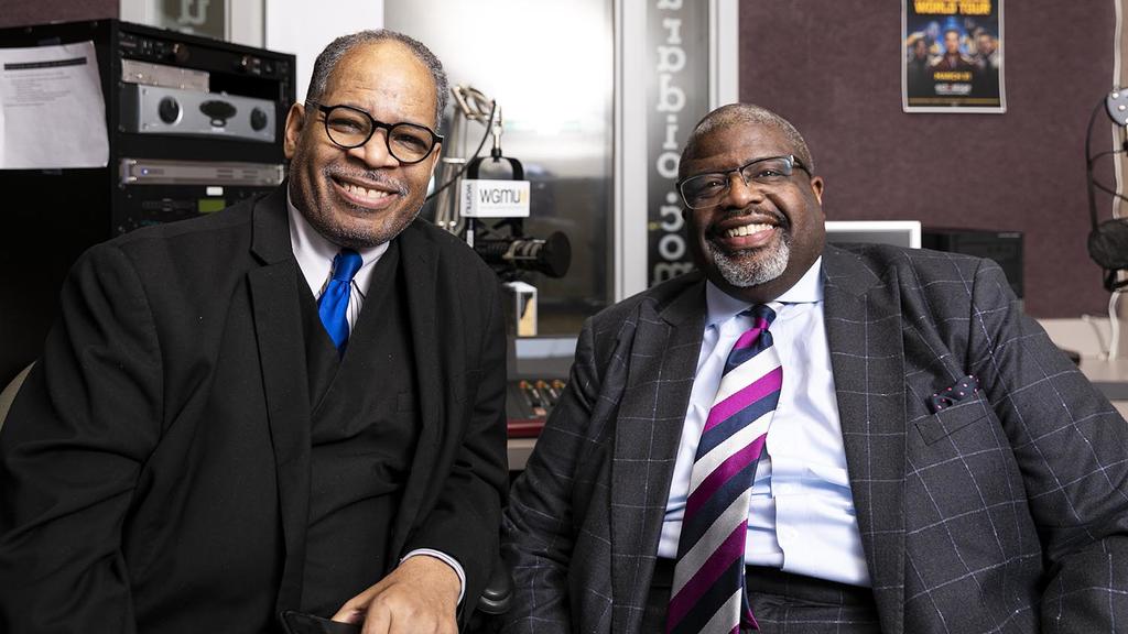 Rev. Jeffrey Johnson (left) has led Mount Calvary Baptist Church in Fairfax, Va., since 2004. Dr. Vernon Walton has led First Baptist Church in Vienna, Va., since 2014.