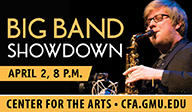 Big band showdown, April 2, 8pm, Center for the Arts